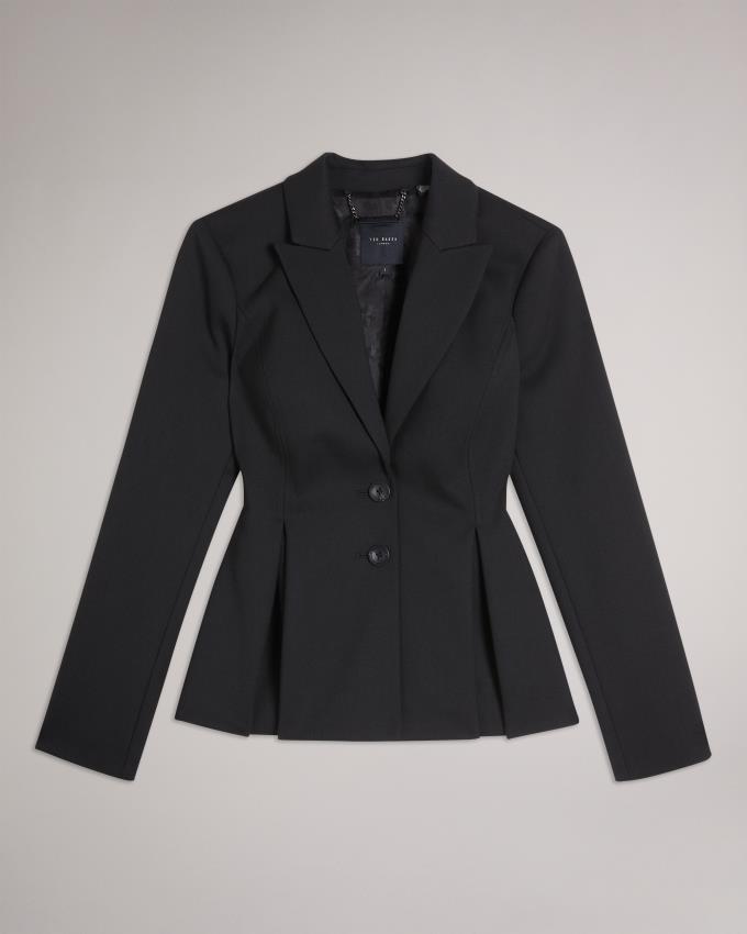 Veste Ted Baker Peplum Waist Suit Noir Femme | PTZ-82372710